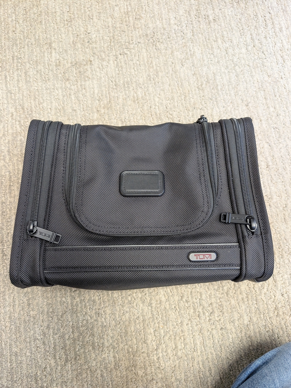 TUMI Black Men's Travel Toiletry Bag